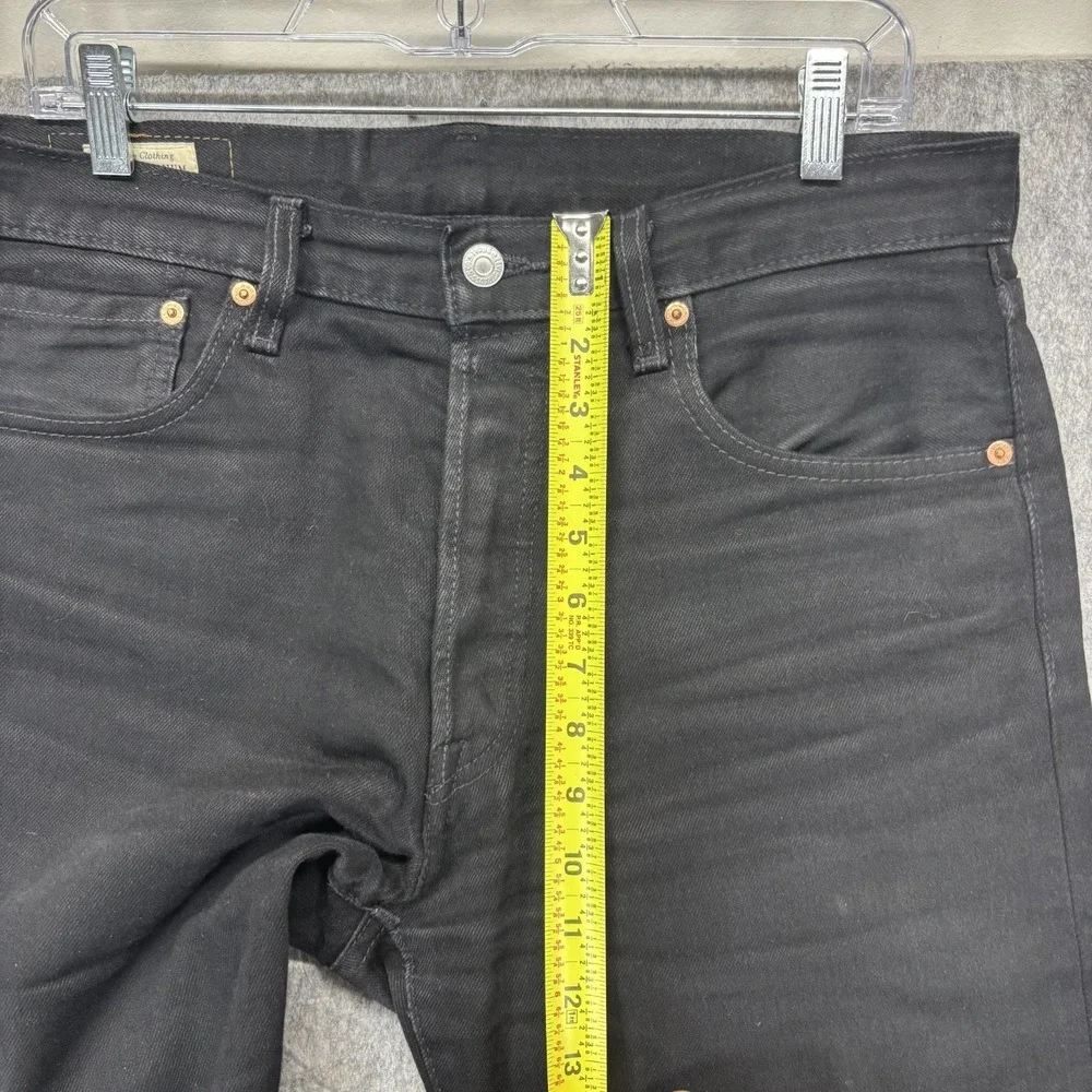 Levi's Premium 501 '93 Jeans Men's 32 x 32 Black Button Fly Straight Americana